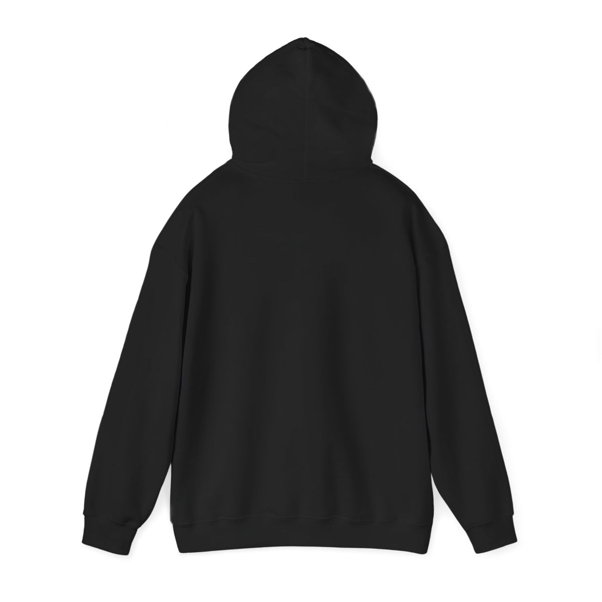 Team Meevy hoodie in black, back view – Meevy Grow at Your Own Pace design, official Roco Kingdom merch