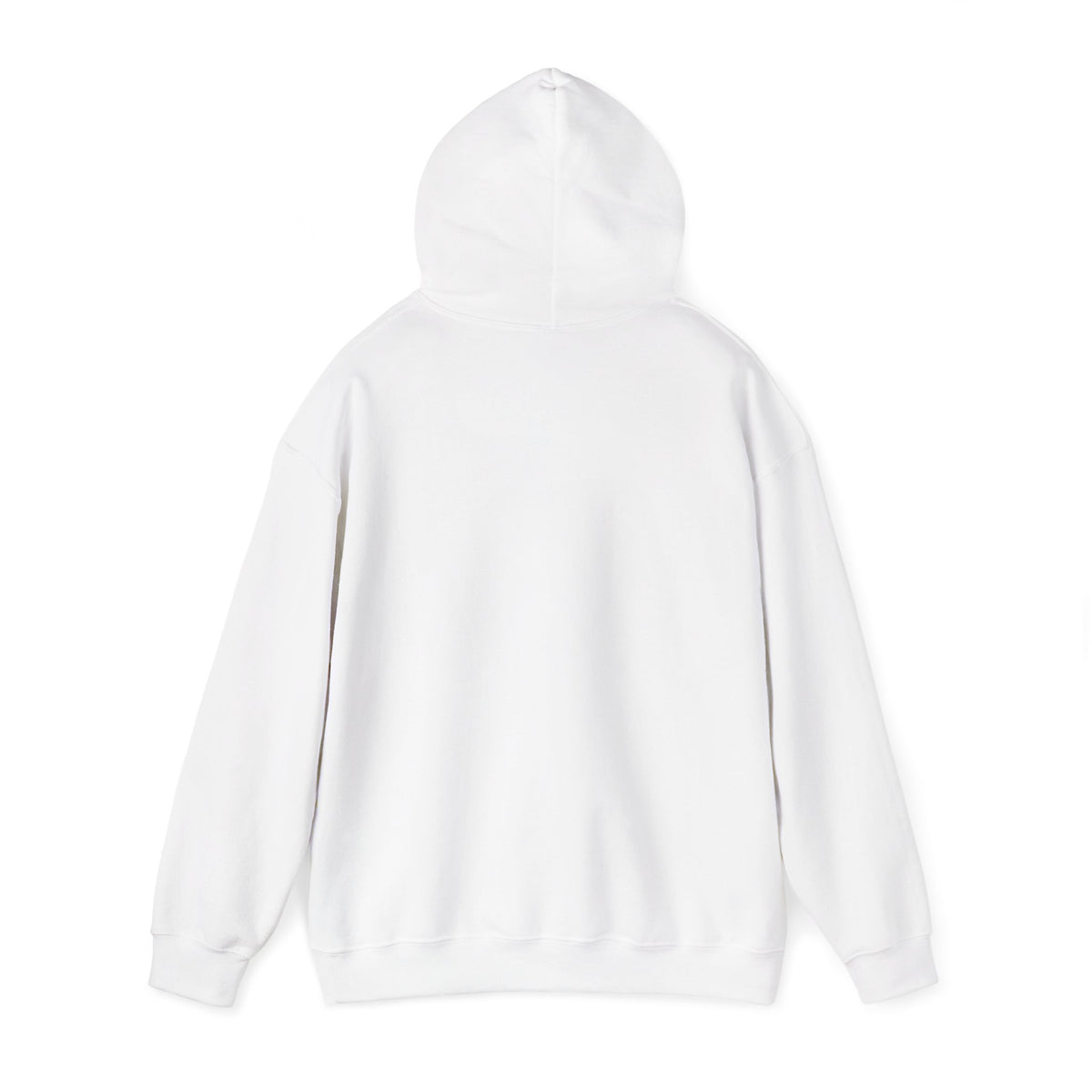 Dimo Light Burst hoodie in white, folded – official Roco Kingdom merch