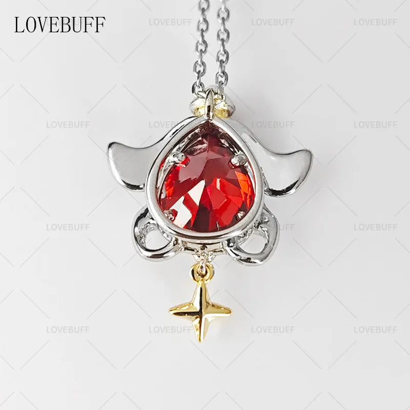 Roco Kingdom blessing necklace with zircon pendant, photo 2