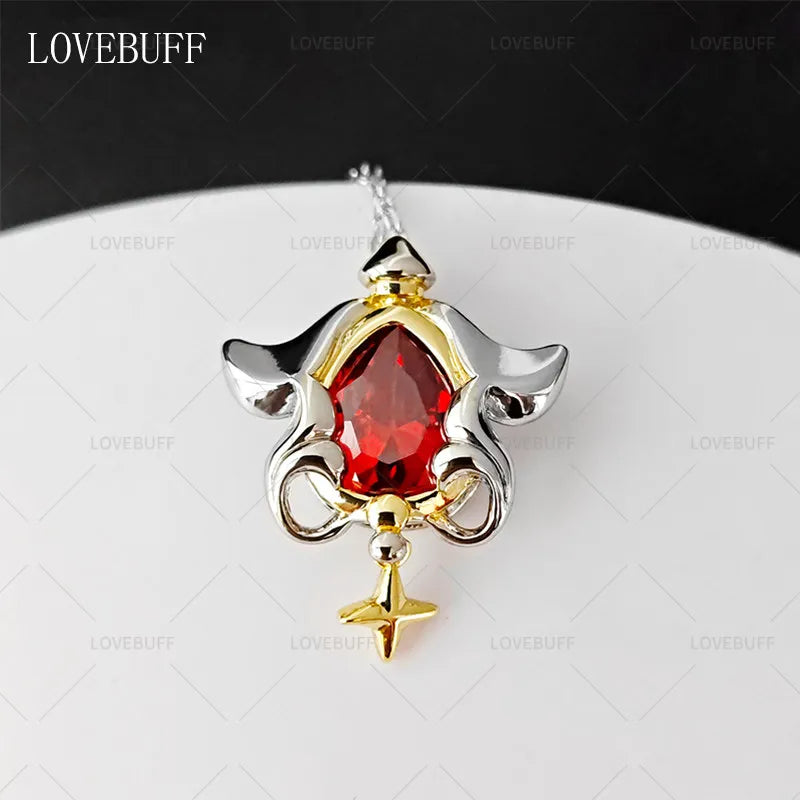 Roco Kingdom blessing necklace with zircon pendant