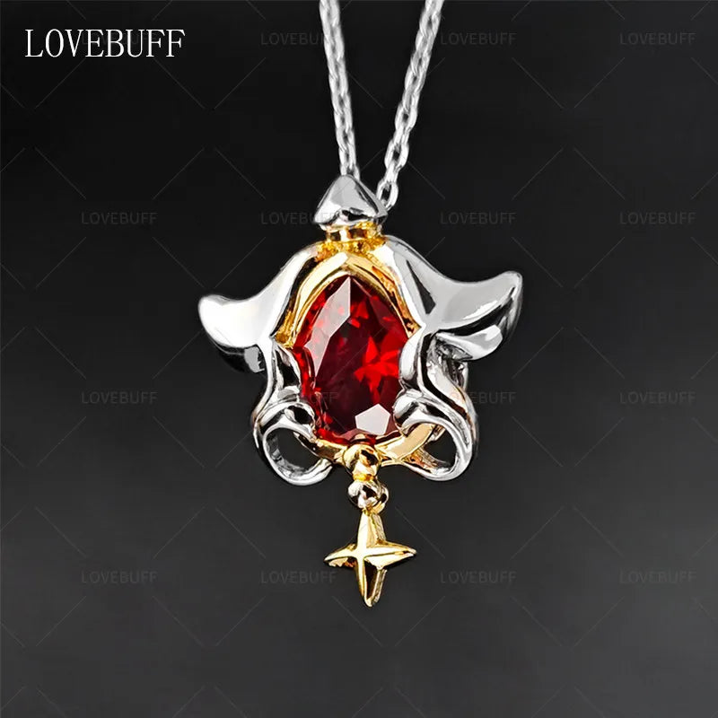 Roco Kingdom blessing necklace with zircon pendant, photo 3