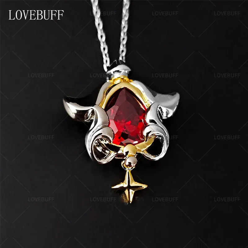 Roco Kingdom blessing necklace with zircon pendant, photo 4