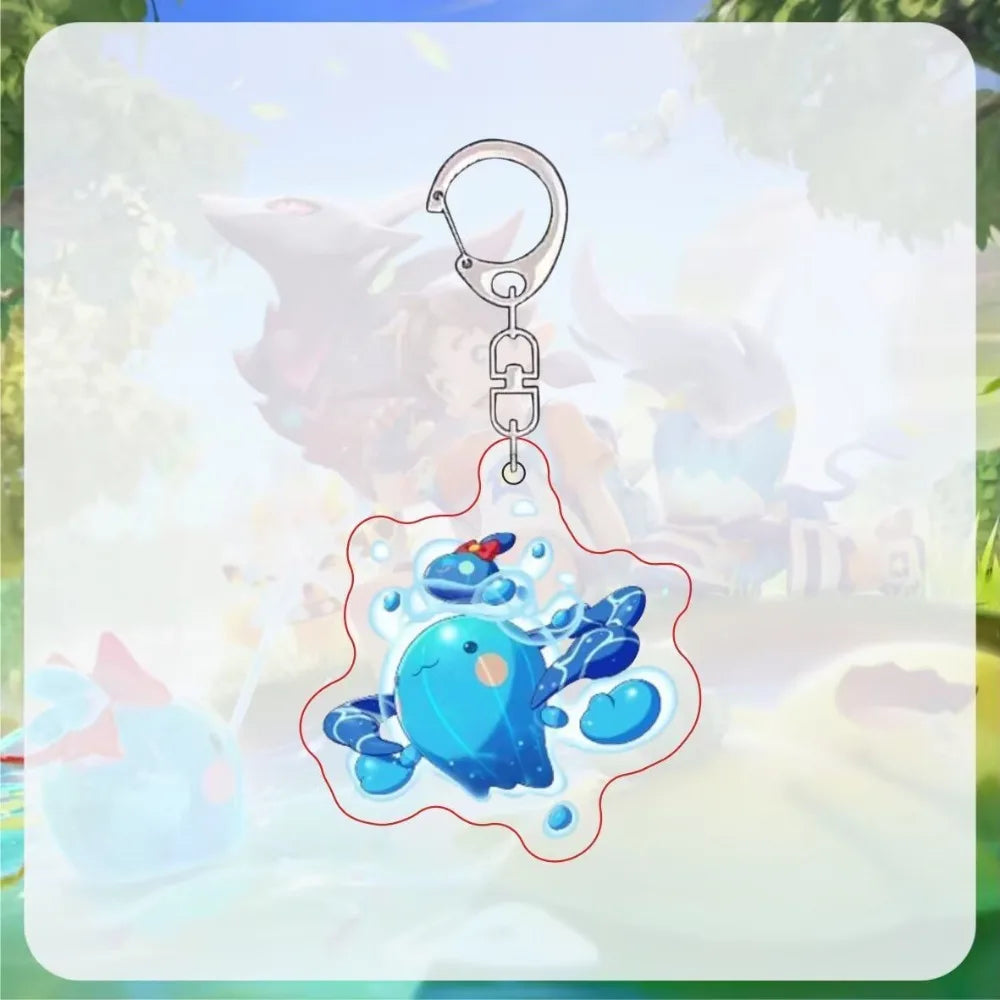 Roco Kingdom acrylic backpack keychains, 35 designs, photo 23