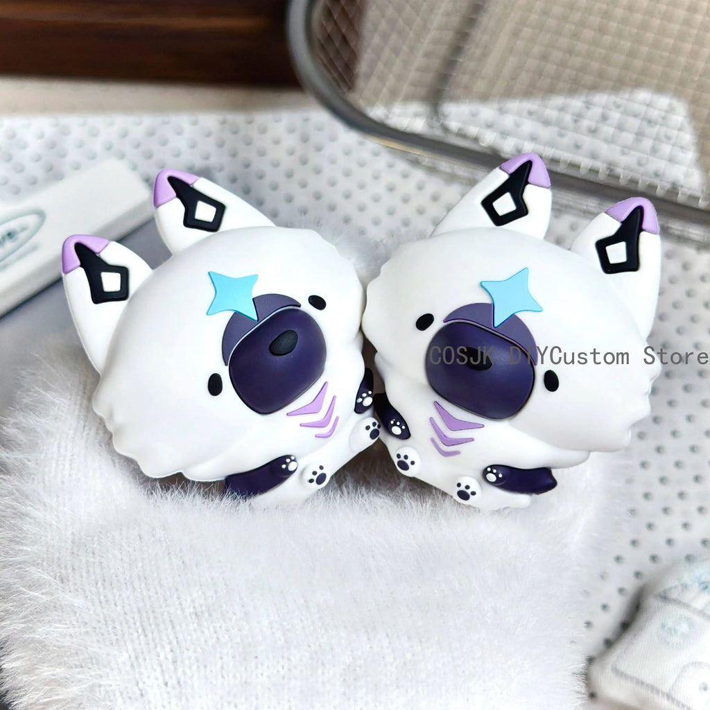 Demon Wolf mini figure, Roco Kingdom chibi figurine