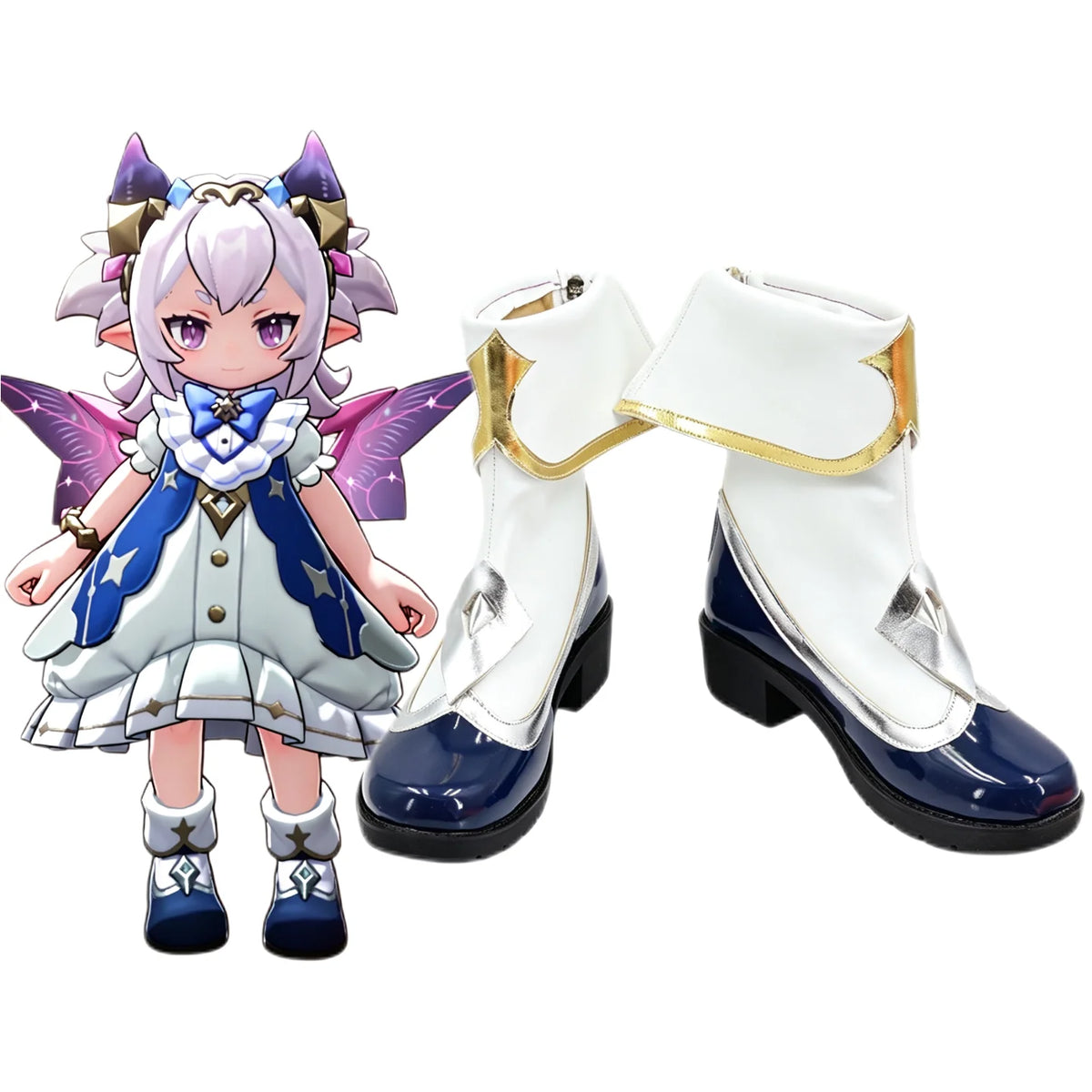 Freya cosplay boots for Roco Kingdom cosplay