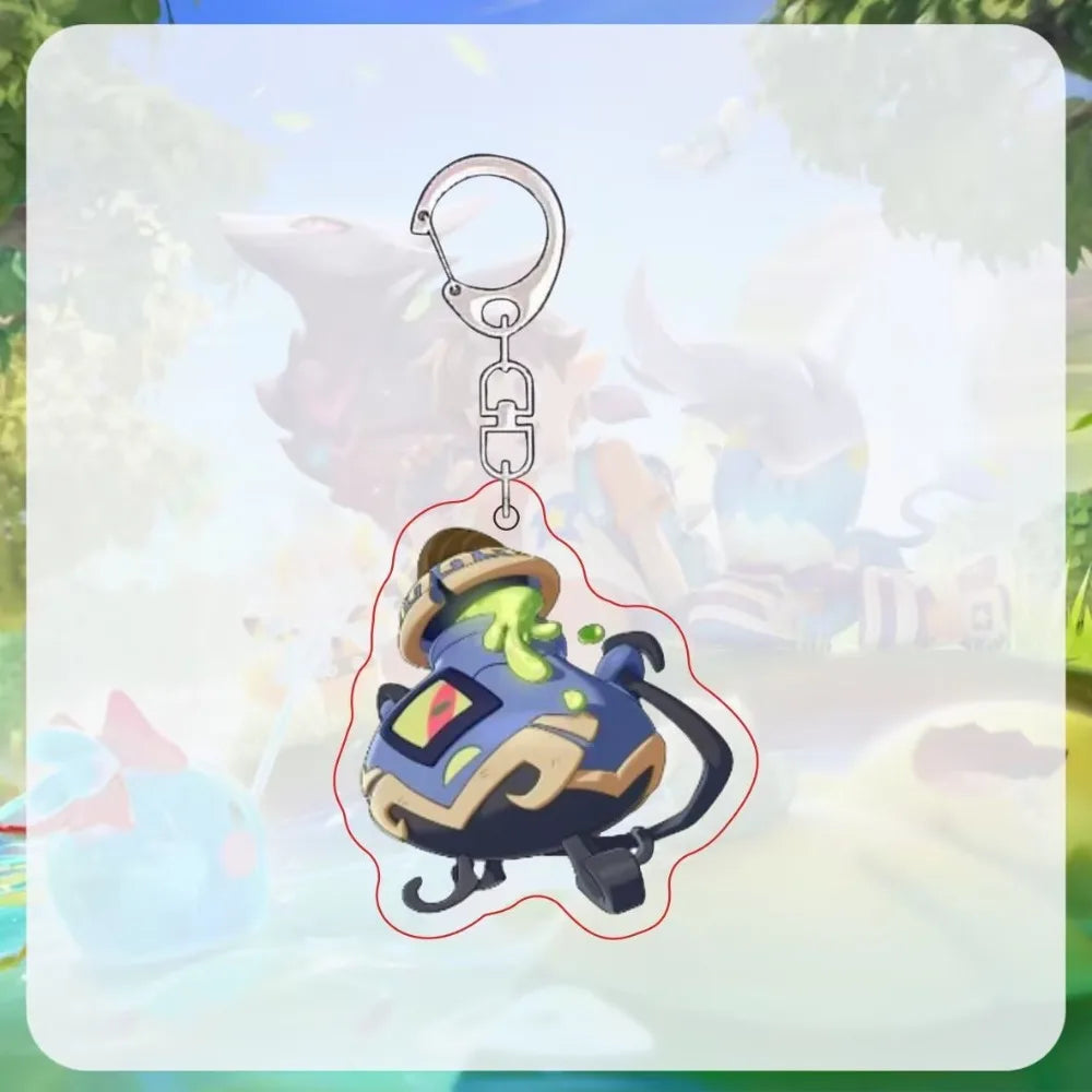 Roco Kingdom acrylic backpack keychains, 35 designs, photo 3