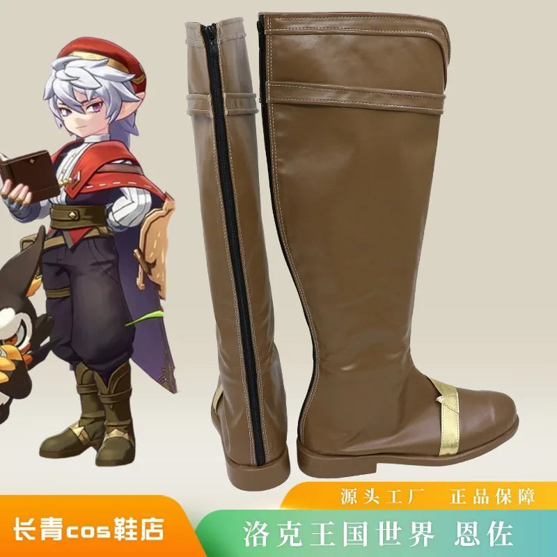 Enzo cosplay boots for Roco Kingdom cosplay, photo 4