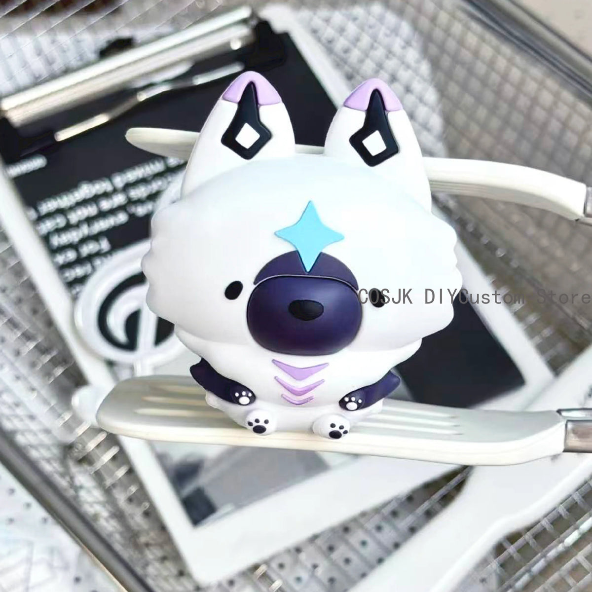 Demon Wolf mini figure, Roco Kingdom chibi figurine, photo 3