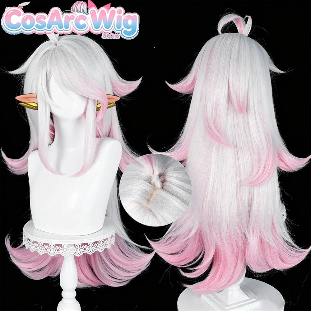 Iris cosplay wig with ears for Roco Kingdom cosplay