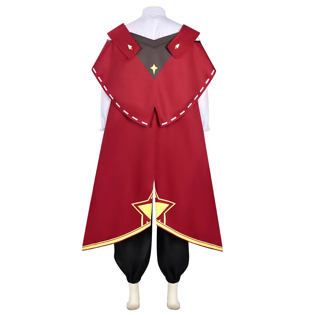 Enzo cosplay costume with cloak for Roco Kingdom cosplay, photo 3