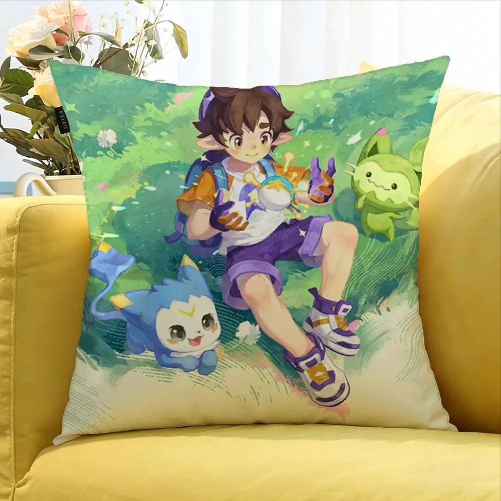 Roco Kingdom cushion cover, printed square pillow case, photo 6