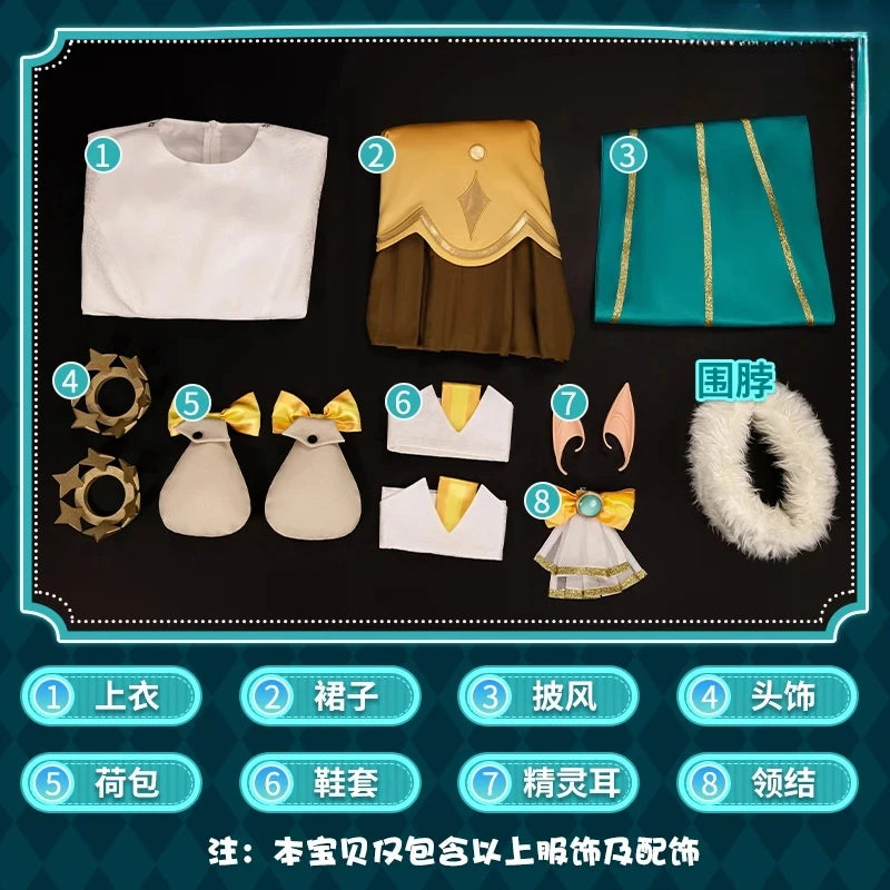 Krithia cosplay costume, Roco Kingdom full uniform, photo 6